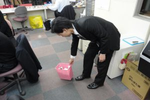 ゴミ捨て職人・・・実は