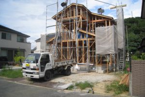 自社建売施工中のご案内