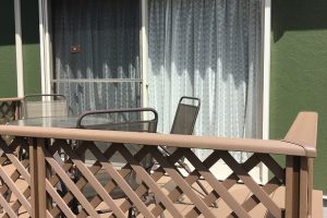 ウッドデッキが綺麗になりました(#^^#)